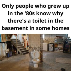 Why a few older properties unexpectedly come with a basement toilet