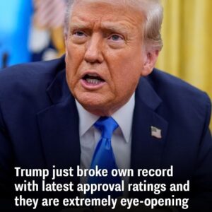 Trump sets a new personal high as his latest approval numbers stun observers