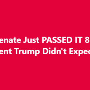 Senate Passes Landmark 88-2 Bipartisan