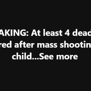 BREAKING: At least 4 dead, 10 injured after mass shooting at child…