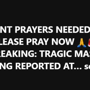 Breaking news confirms a tragic incident