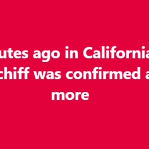 30 Minutes ago in California, Sen. Adam Schiff was confirmed as…See more