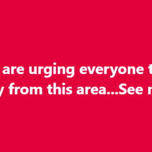 Police are urging everyone to stay away from this area 👇😨🚨 Full story below