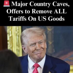 First Major Country Blinks, Offers To Eliminate All Tariffs On US Goods