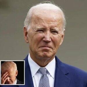 Joe Biden with tears in his eyes make the sad announcement