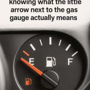 Why That Little Arrow Next to Your Gas Gauge Matters