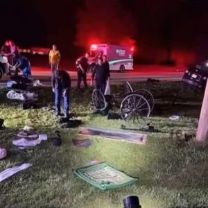 Jeep plows into Amish buggy nea