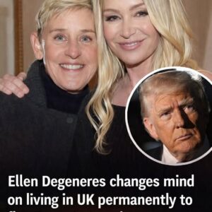 Ellen DeGeneres Reconsiders Moving to the UK to Escape Trump’s America