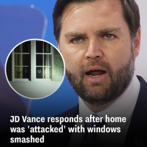 JD Vance Speaks Out After Windows Are Smashed at His Home