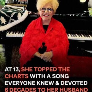 Only 13 years old, she scored a hit known by everyone and remained devoted to her husband for six decades. Do you know who she is?