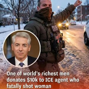 Bill Ackman Donates ,000 to GoFundMe for ICE Agent in Minneapolis Case