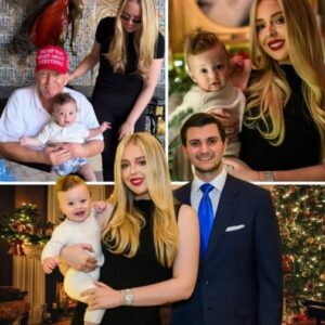 Baby Alexander is growing up and looks just like grandpa, as Tiffany Trump and her husband share new photos