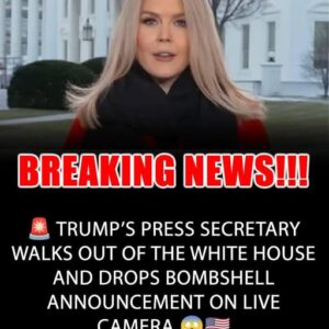 Trump’s Press Secretary Leaves the White House and Makes a Big Announcement.