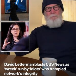 David Letterman takes aim at CBS News