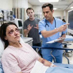 He h.it me every day over the tiniest things—burnt toast, a late reply, a wrong look. “You made me do this,” he’d hiss. One night, panic swallowed me whole and I collapsed. At the hospital, he said to them, “She slipped in the shower.”