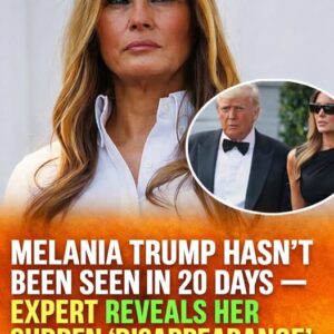 Melania Trump Absent for Over 20 Days — Expert Weighs In on the Reason