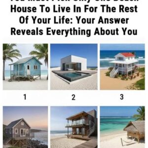 You Must Pick Only One Beach House To Live In For The Rest Of Your Life: Your Answer Reveals Everything About You.