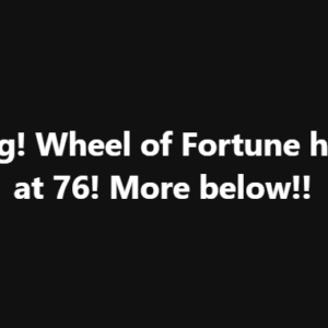 Breaking! Wheel of Fortune host dies at 76! More below!!