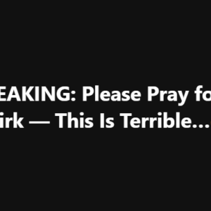 Please Keep Erika Kirk in Your Thoughts and Prayers During a Difficult Time