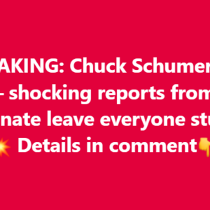 Chuck Schumer ‘Got Beat Up Badly’ – Tragic News Rocks The Senate !
