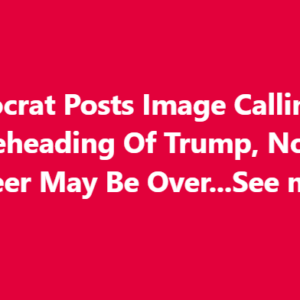 DISGRACEFUL: Democrat Caught Shari