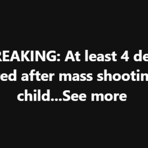BREAKING: At least 4 dead, 10 injured after mass shooting at child…