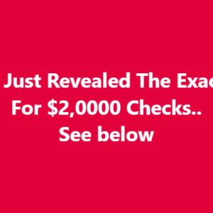 Breaking – When payment could occur!