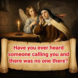 The meaning of hearing your name called when no one is present.