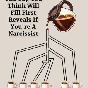 The Cup You Think Will Fill First Reveals If You’re A Narcissist