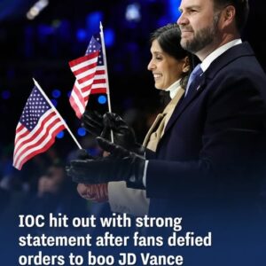 IOC Hit Out With Strong Statement After Fans Defied Orders to Boo JD Vance