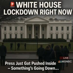 BREAKING: White House on Sudden Lockdown, Press Removed from Lawn