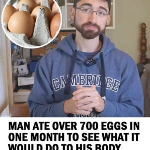 He ate 700 eggs in one month: Here’s what happened to his body