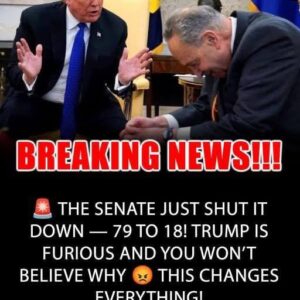 SENATE JUST SHOCKED TRUMP 79-18!