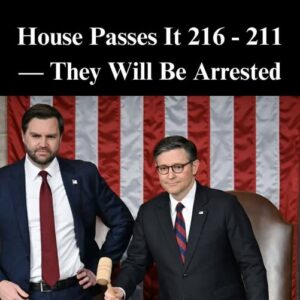 The Republican-Controlled U.S. House of Representatives Passes Major Bill 216-211