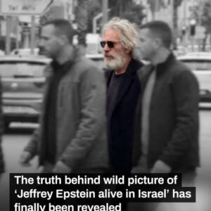 The truth behind wild picture of ‘Jeffrey Epstein alive in Israel’ has finally been revealed