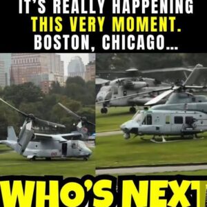 WATCH: Sikorsky CH-53 Stallion Lands in Boston — Crowd Left in Shock