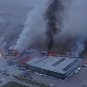 A few hours ago a big fire broke out in M… See more