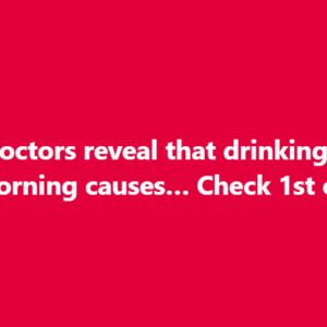 Doctors reveal that drinking coffee every morning causes…
