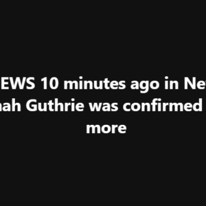 SB. SAD NEWS 10 minutes ago in New