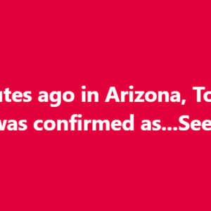 20 Minutes ago in Arizona, Tommaso Cioni was confirmed as…See more