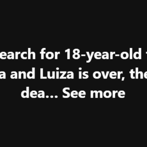 The search for 18-year-old twins Carolina and Luiza is over, they were dea… See more