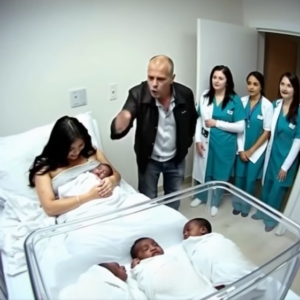 All five babies in the cribs were Black. My husband glanced at them once and