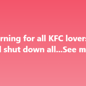 KFC Redefines the Meaning of Always