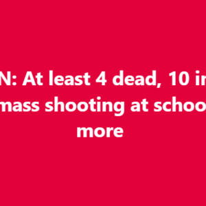 BREAKING: At least 4 dead, 10 injured after mass shooting at child…