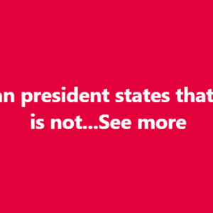 Mexican president states that Trump is not…See more in comment