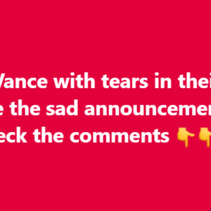 30 Minutes ago in Ohio., JD Vance was confirmed as…See more in comment