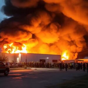 BREAKING: At least 300 homes est