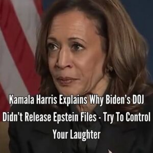Kamala Harris Just Gave the Most Laugh-Worthy Response As to Why Biden Didnt Release Epstein File!