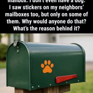 What a Paw-Print Sticker on a Mailbox Means