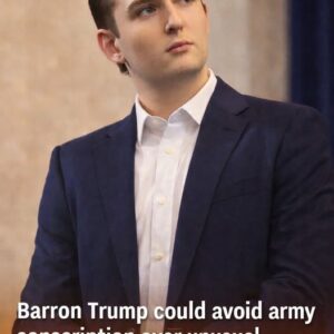 Barron Trump’s Potential Draft Status Explained Amid WW3 Fears